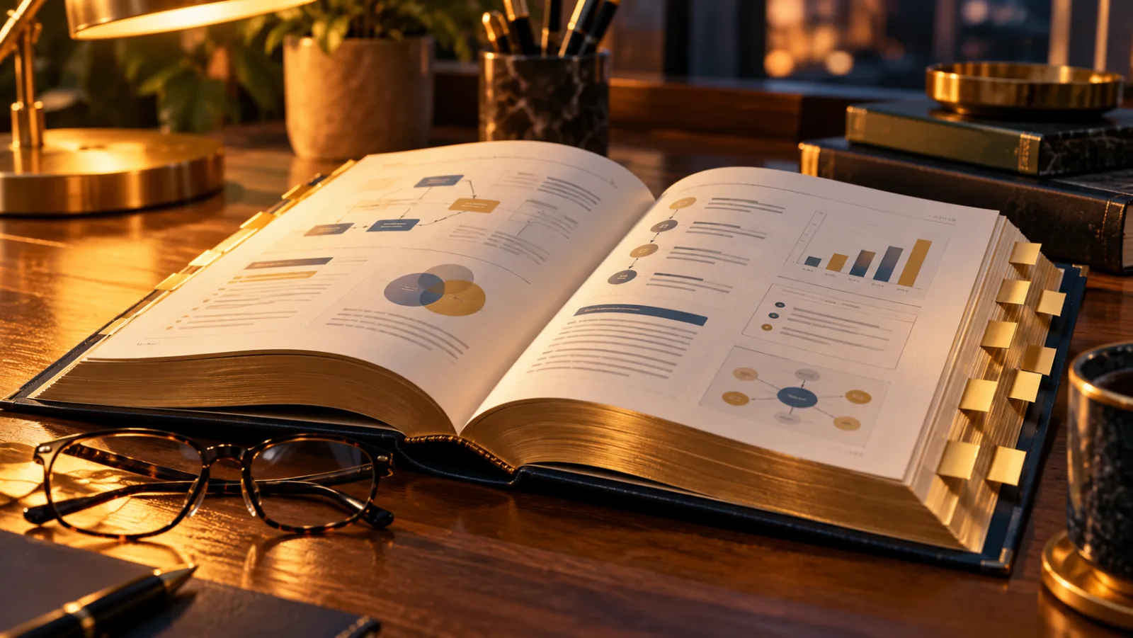 Illustration: the frameworks inside the book